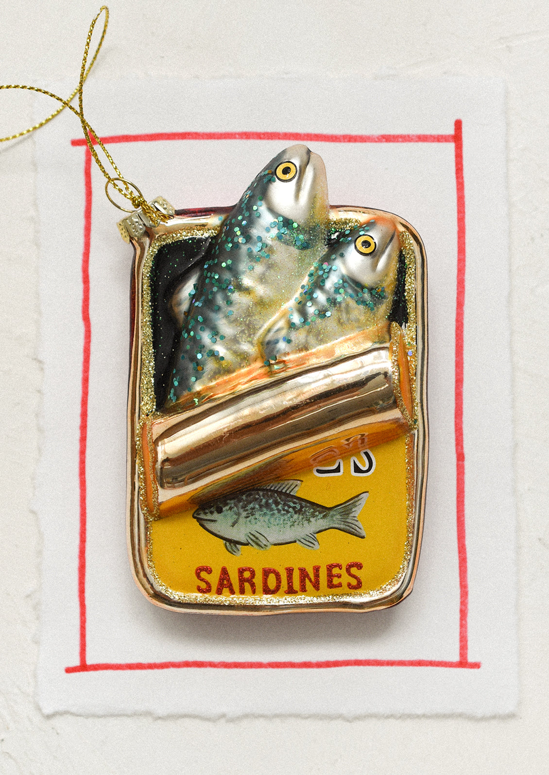 Tin of Sardines Ornament