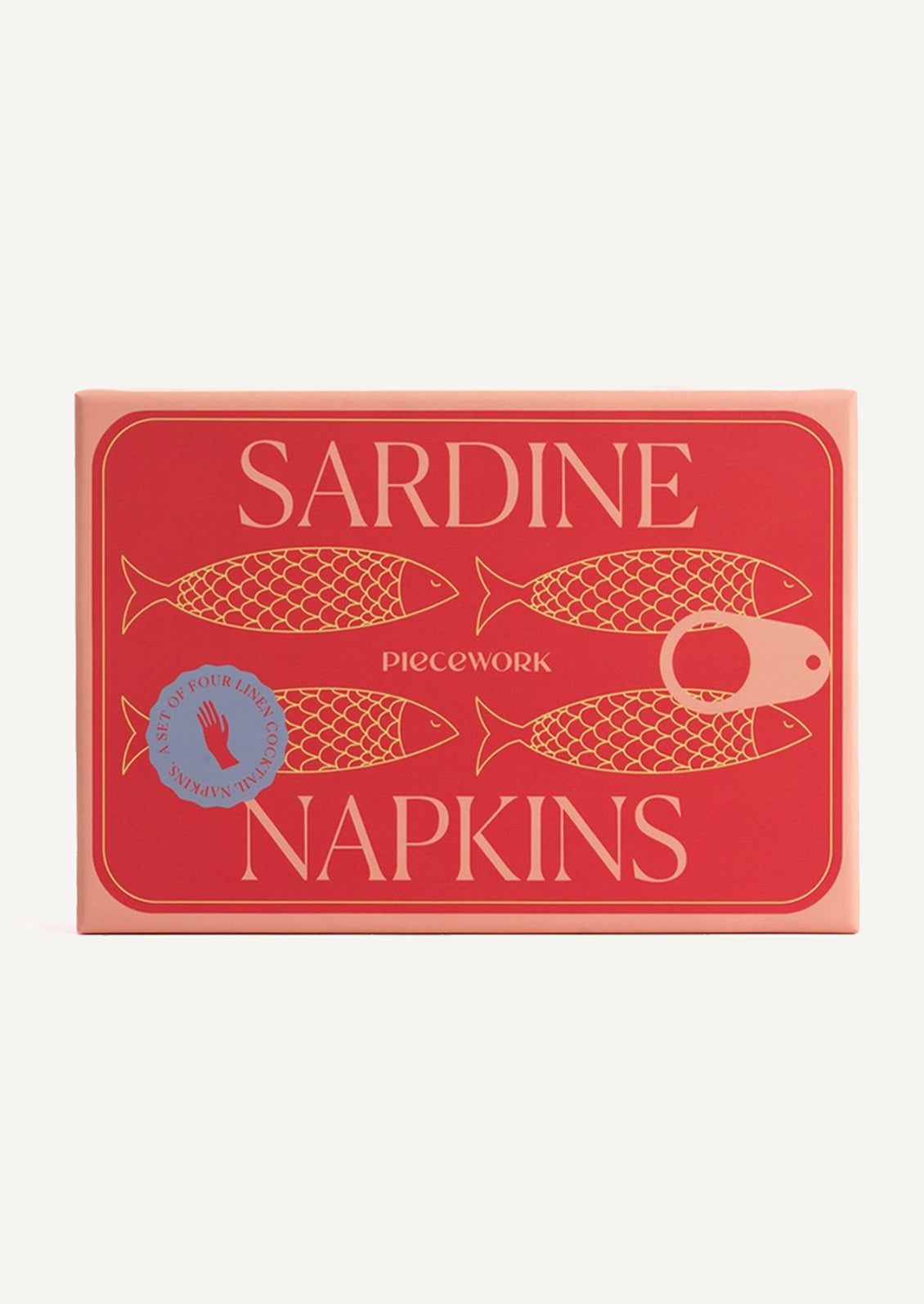 Sardine Linen Cocktail Napkins