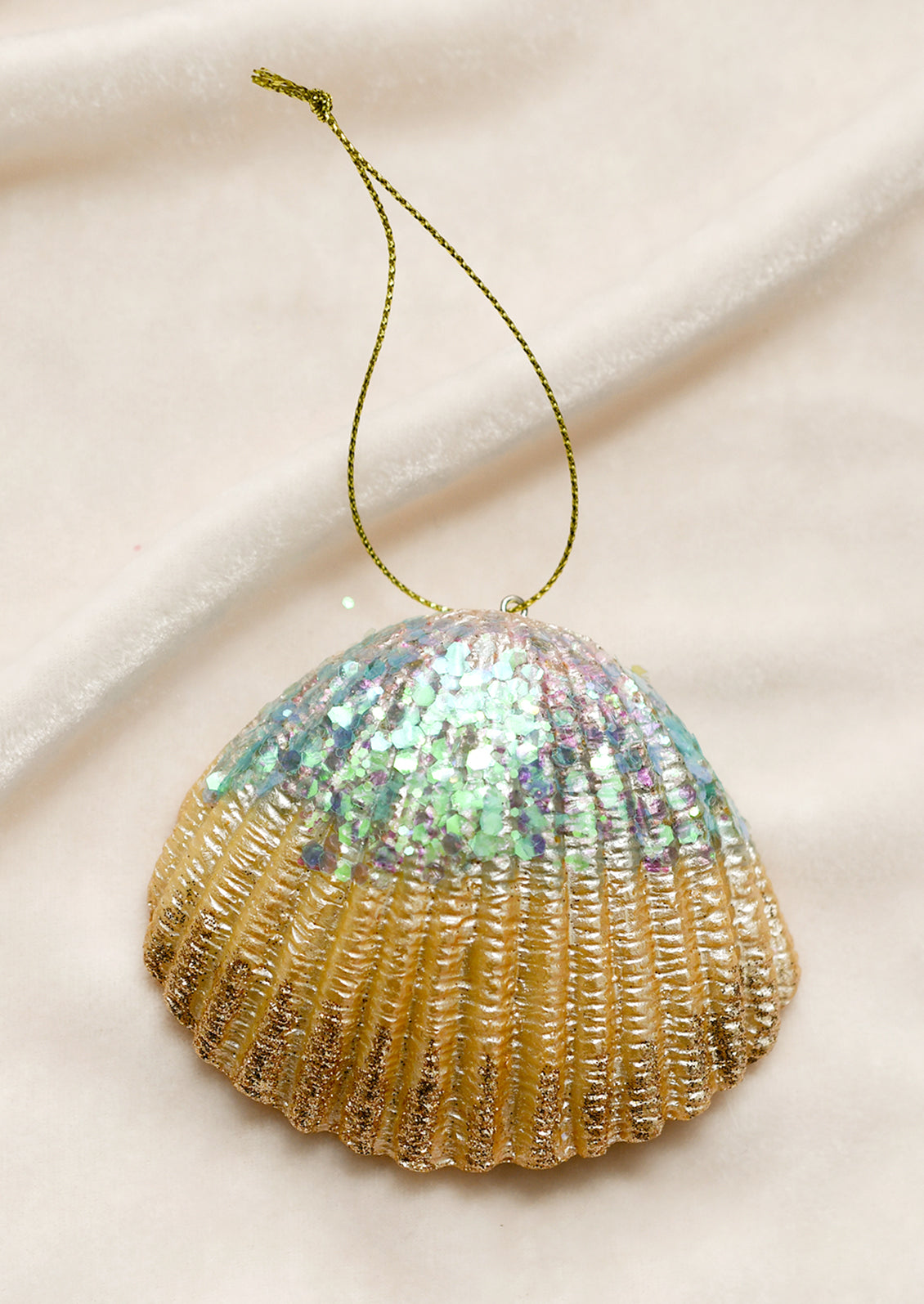 Sparkling Shell Ornament