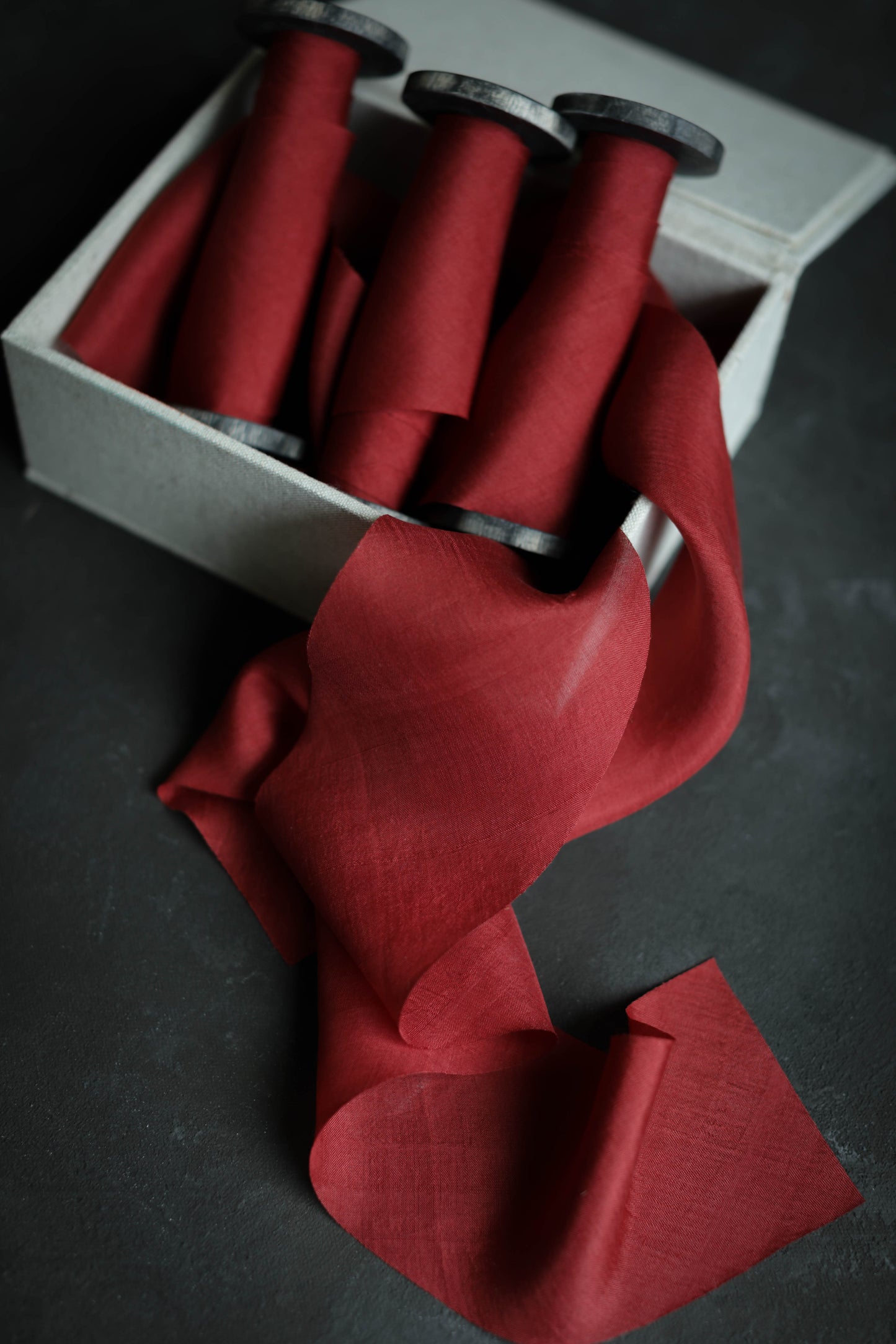 Scarlet {Luxe} Silk Ribbon