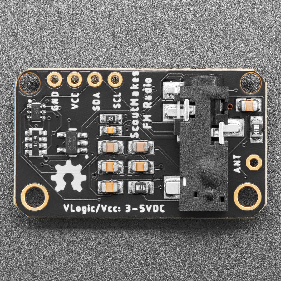 ScoutMakes FM Radio Board - STEMMA QT / Qwiic