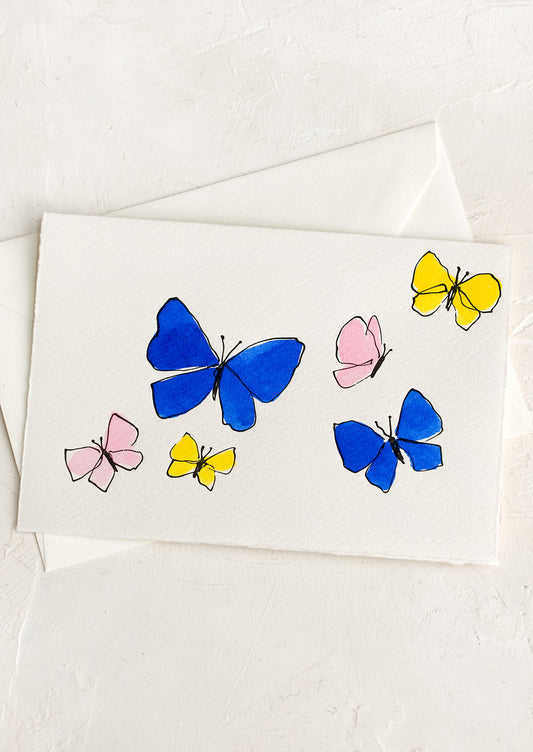Butterflies Blank Card