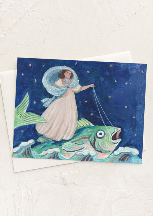Sea Journey Blank Card