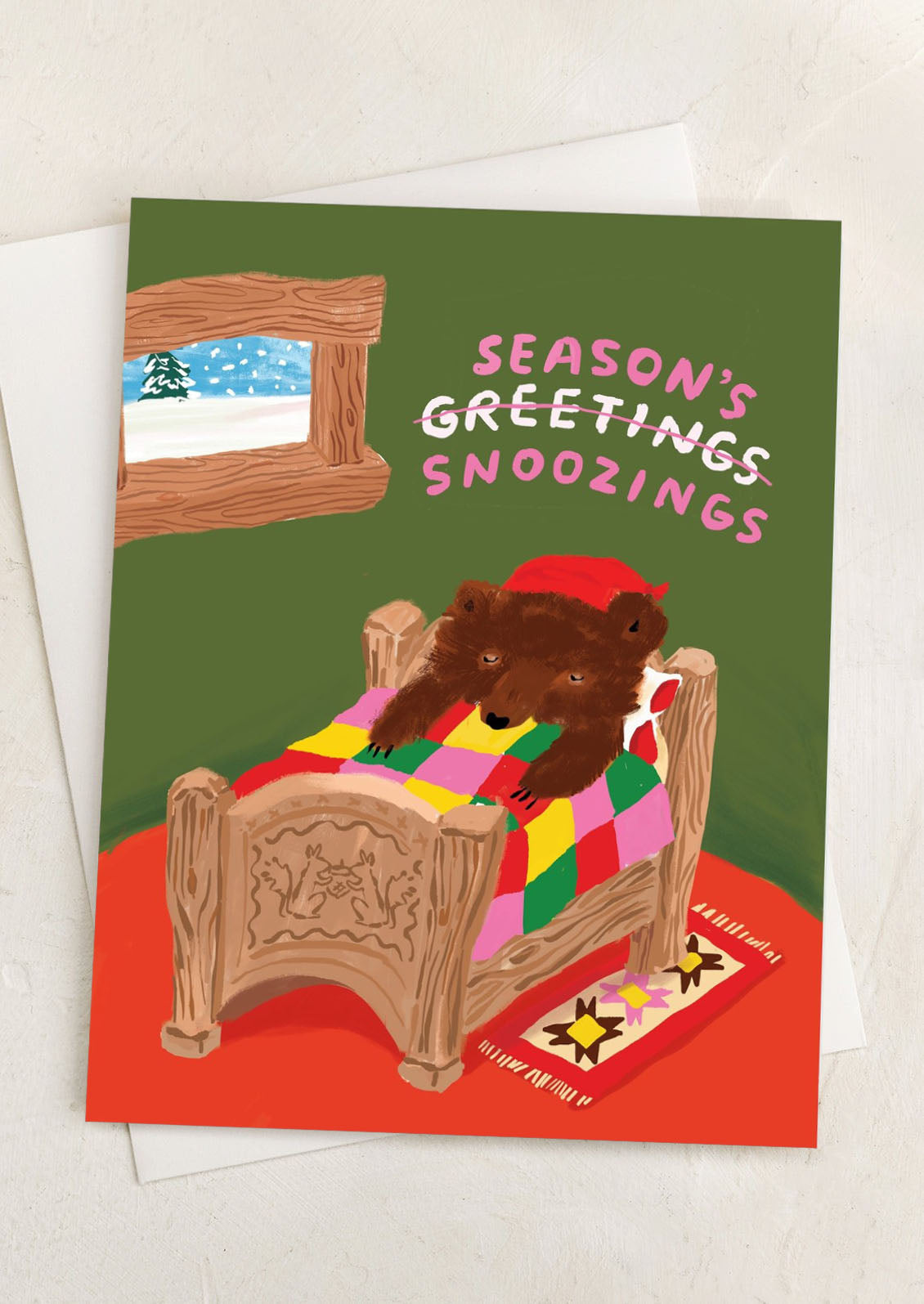 Season's Snoozings Card