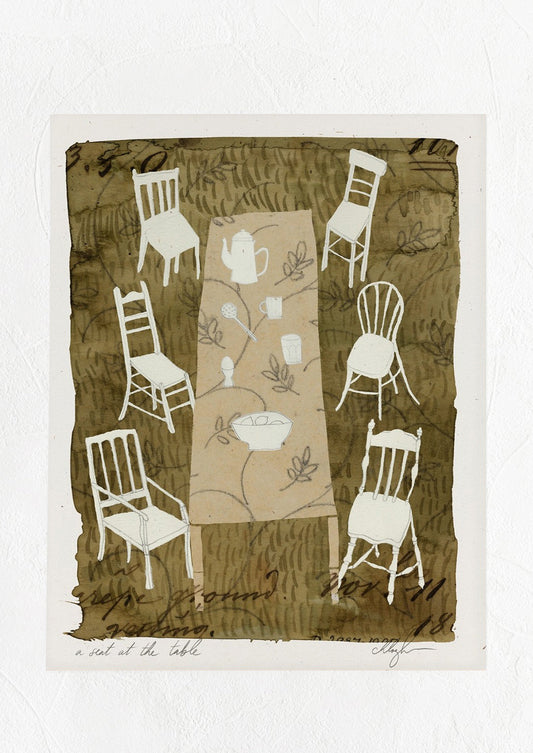 A Seat At The Table Print