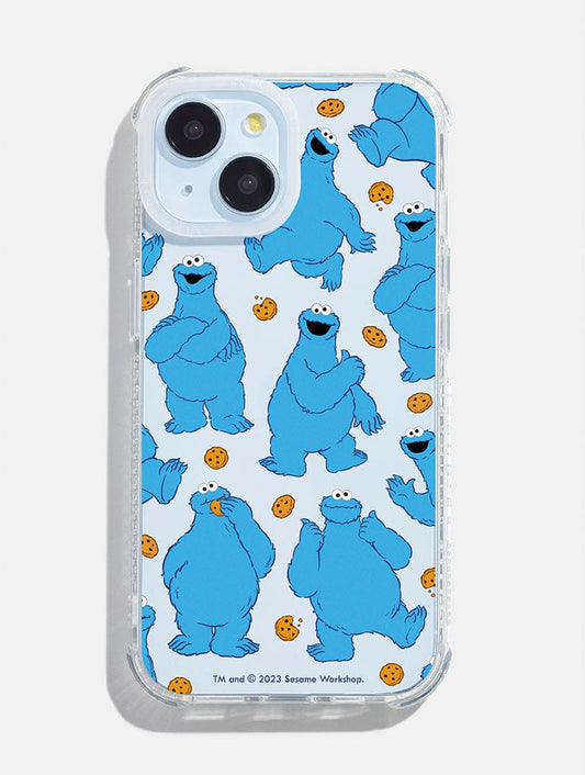 Sesame Street x Skinnydip Cookie Monster Shock iPhone Case