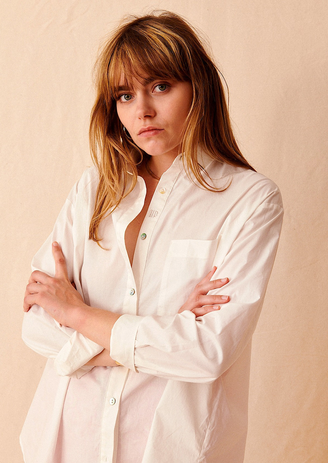 Oversized Cotton Poplin Shirt