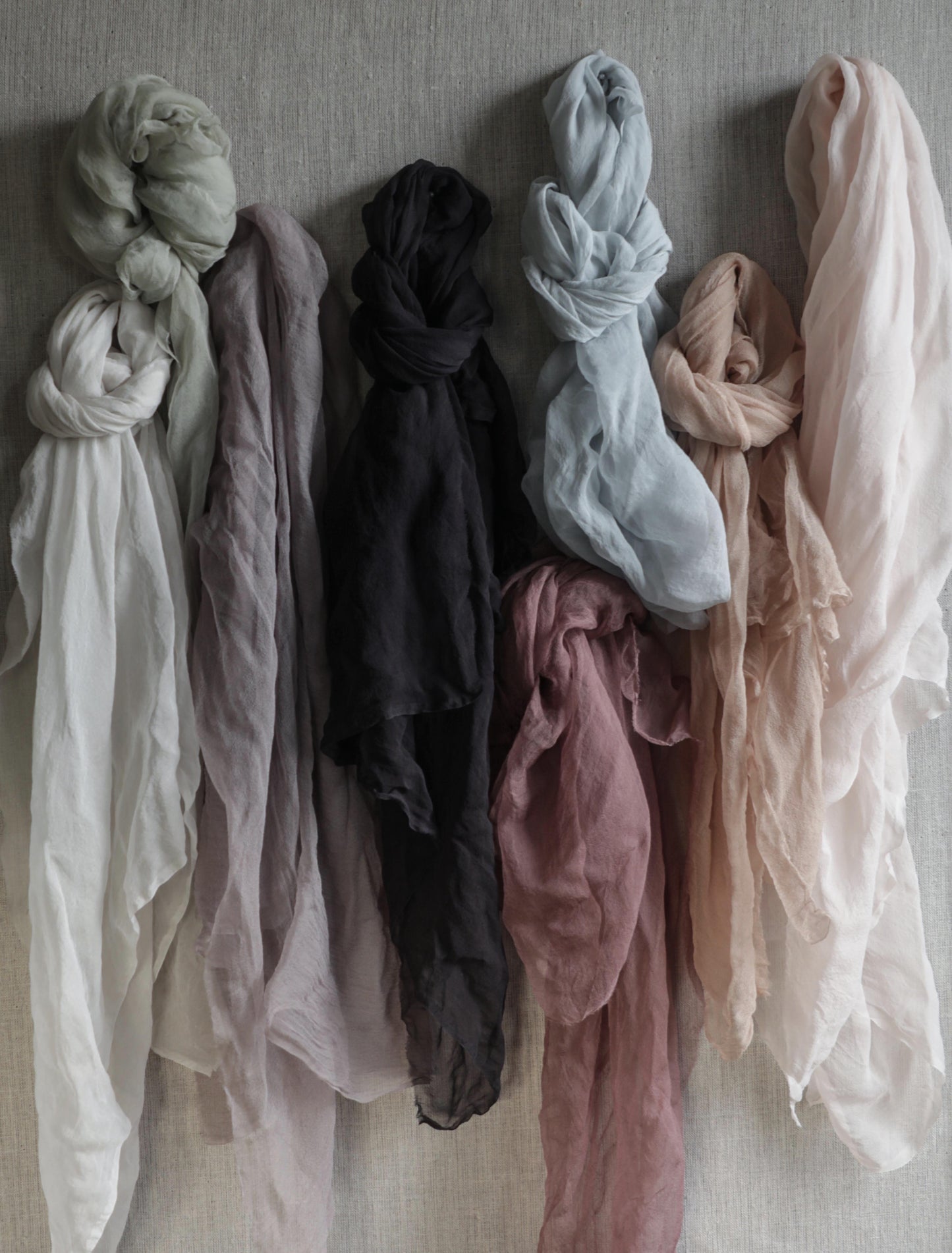 Mauve {Sheer Silk Runner}