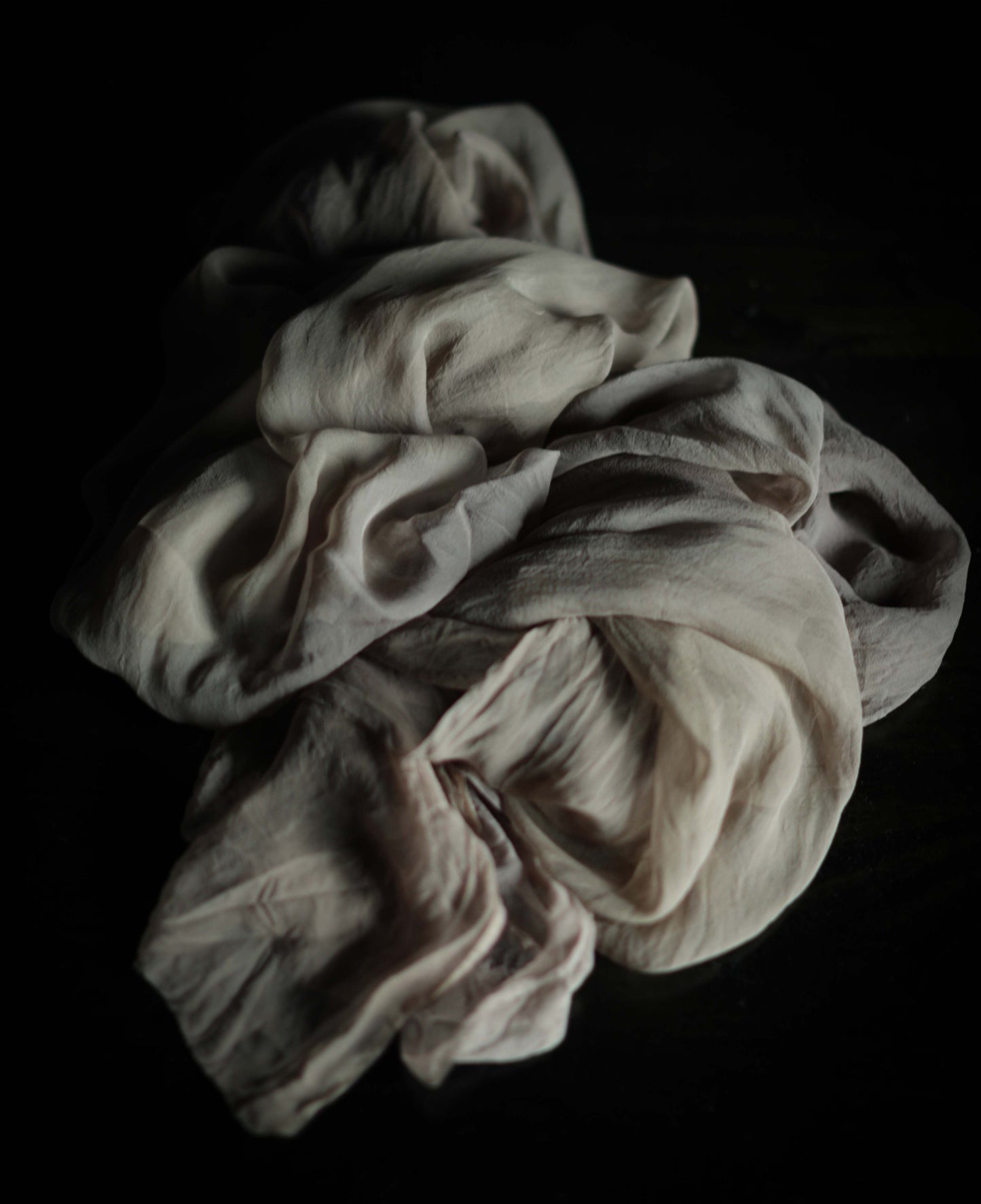 Taupe {Sheer Silk Runner}