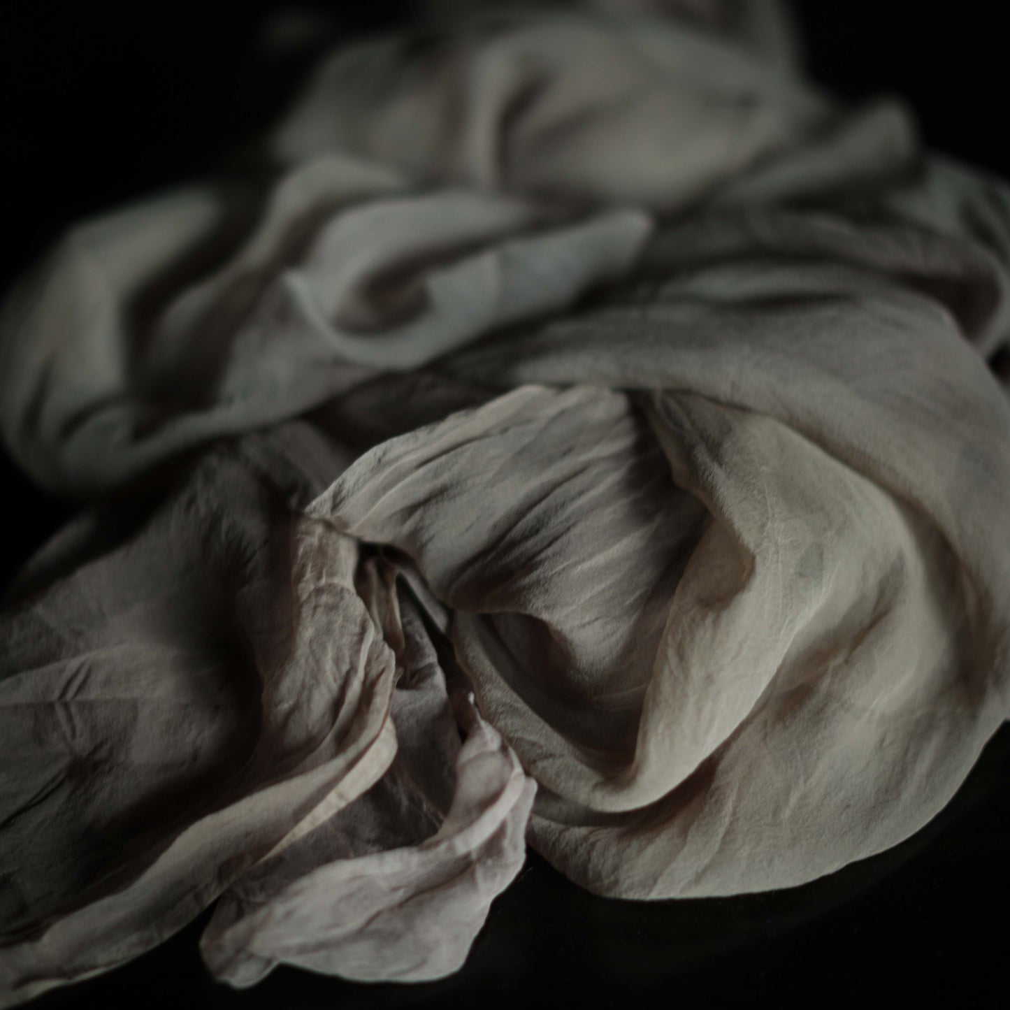 Taupe {Sheer Silk Runner}