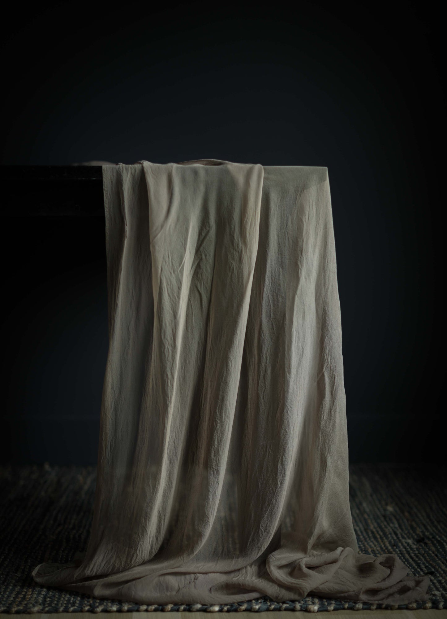 Taupe {Sheer Silk Runner}
