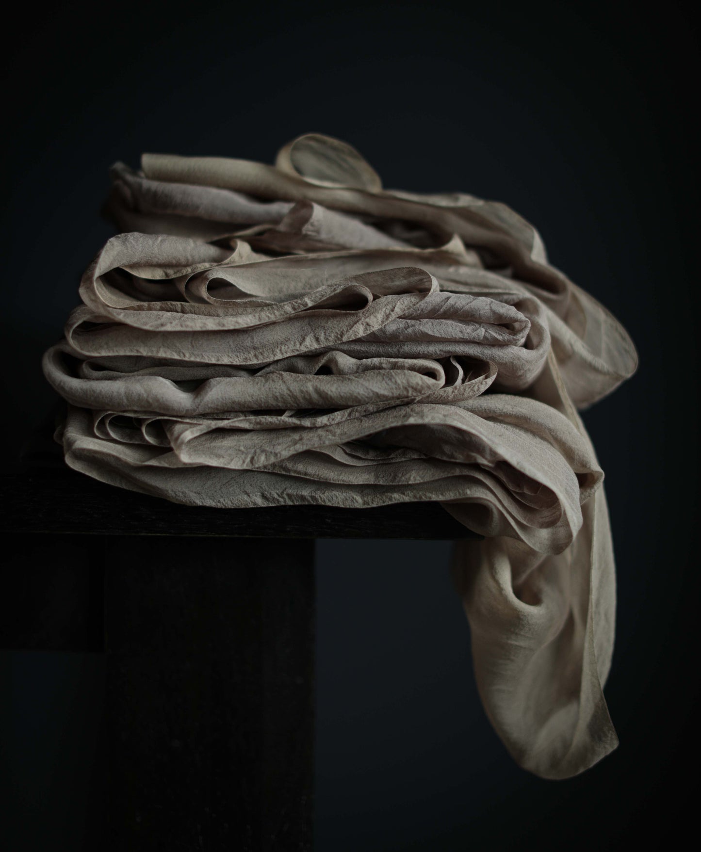 Taupe {Sheer Silk Runner}