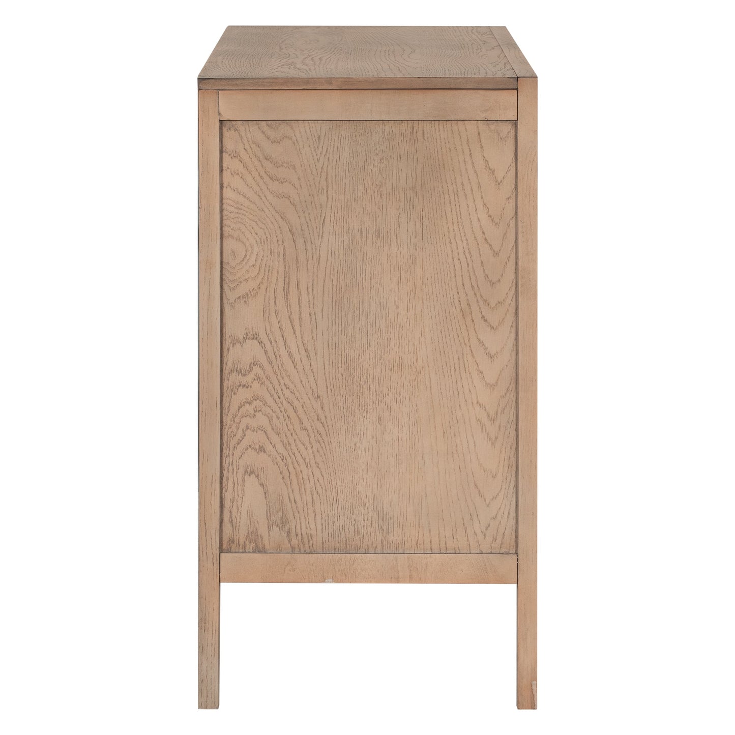 Sideboard with 2 Metal handles and 2 Doors for Hallway