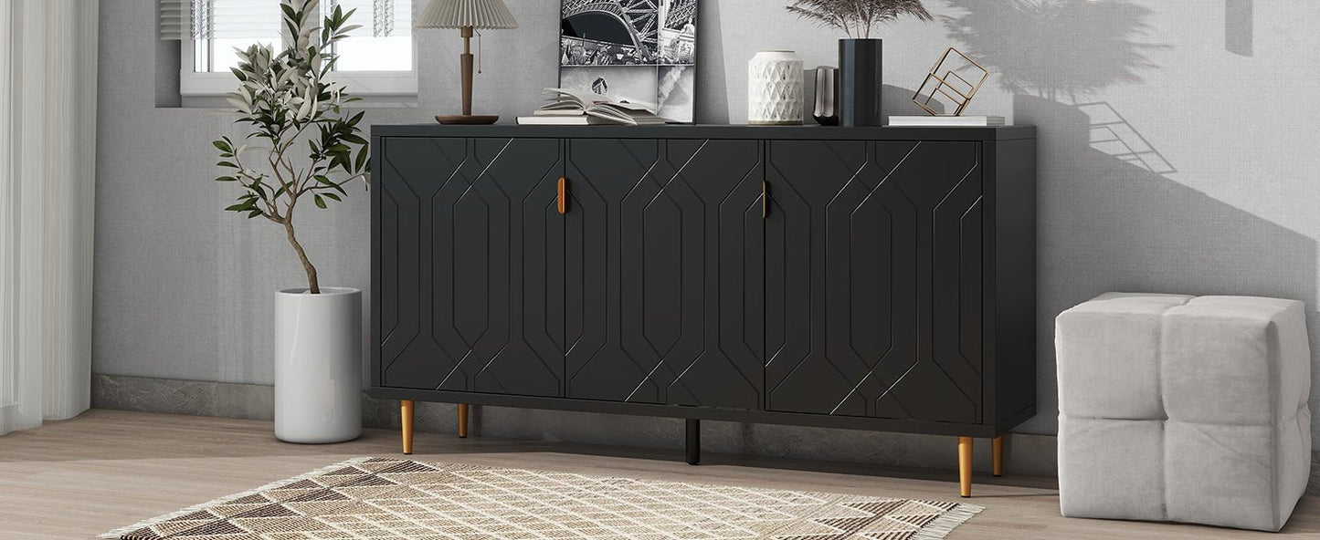 Sierra TV Stand, Console Table and Storage Sideboard Cabinet