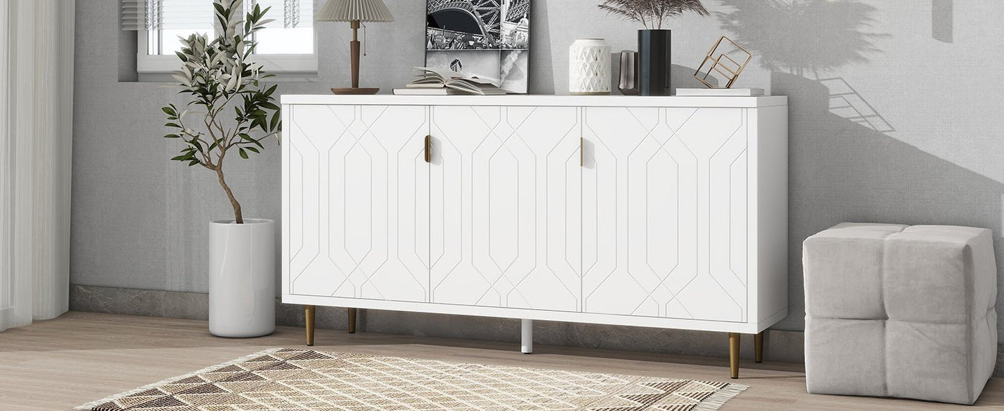 Sierra TV Stand, Console Table and Storage Sideboard Cabinet