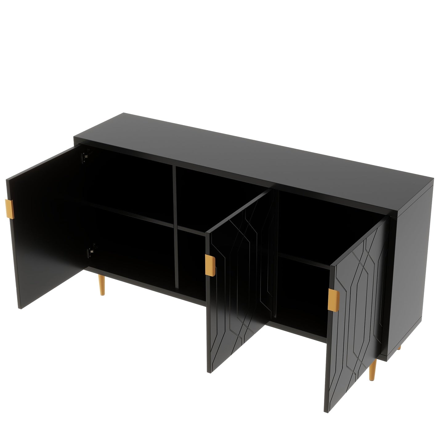 Sierra TV Stand, Console Table and Storage Sideboard Cabinet