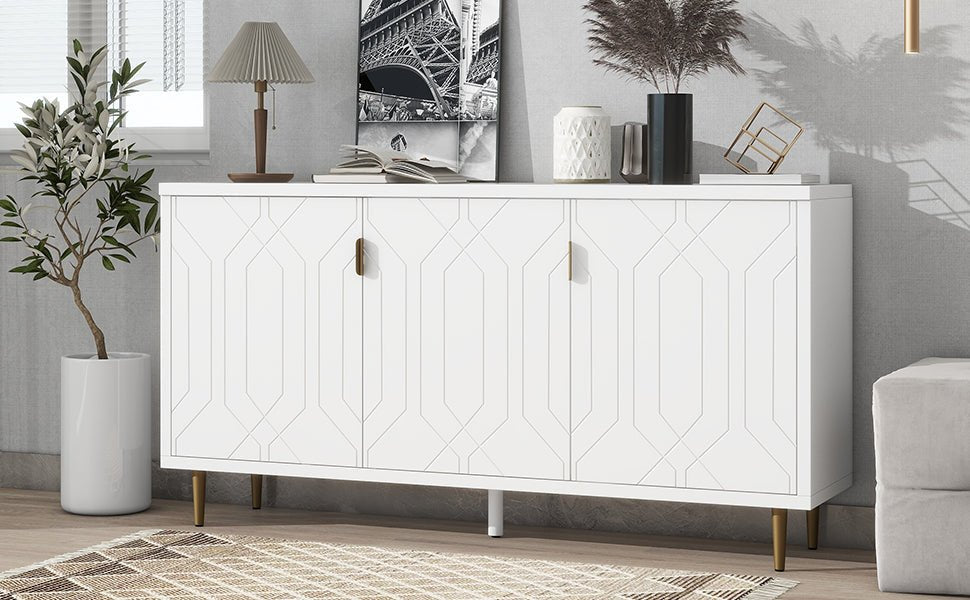 Sierra TV Stand, Console Table and Storage Sideboard Cabinet