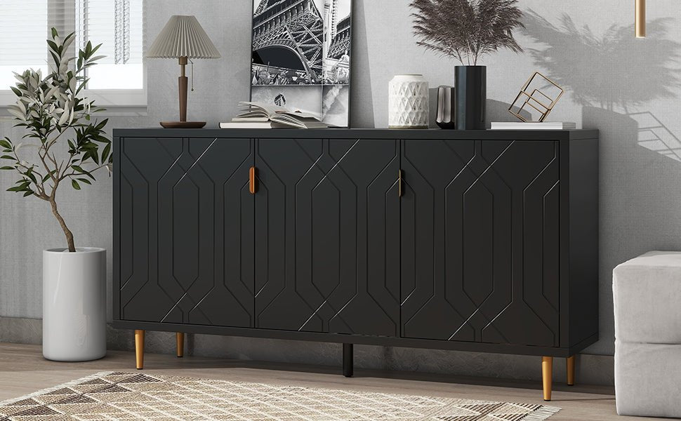 Sierra TV Stand, Console Table and Storage Sideboard Cabinet