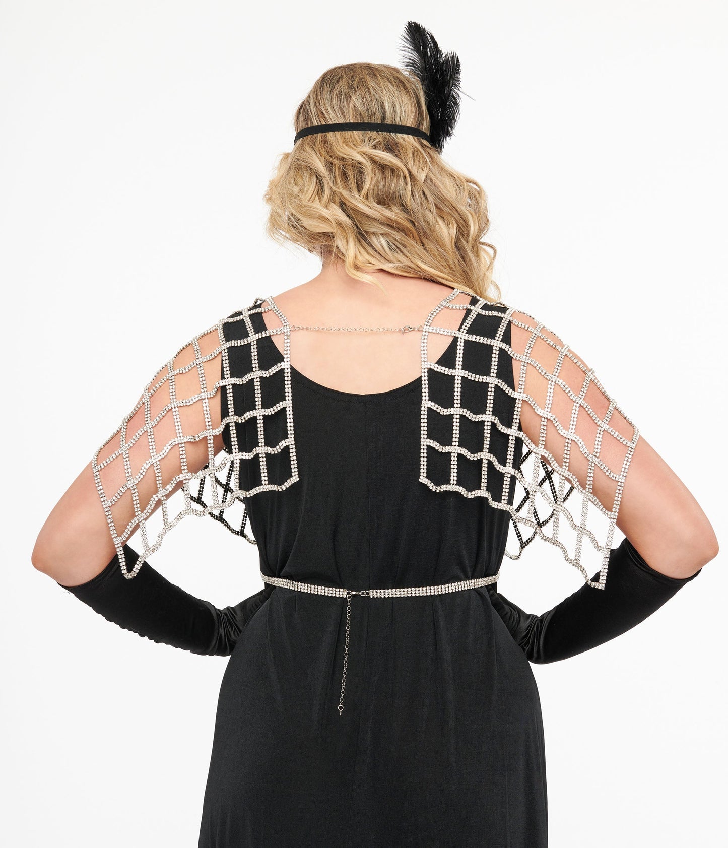 Silver Rhinestone Top