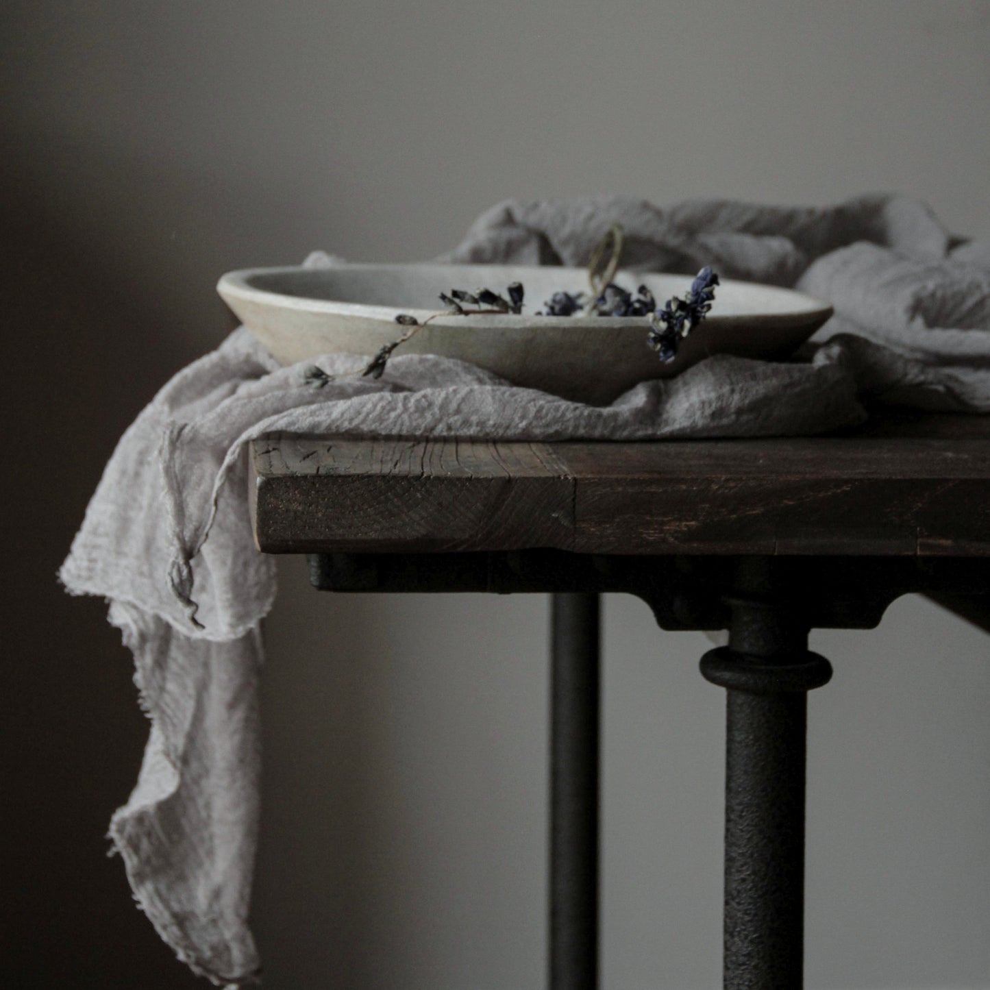 Silver {Medium Weave Runner}