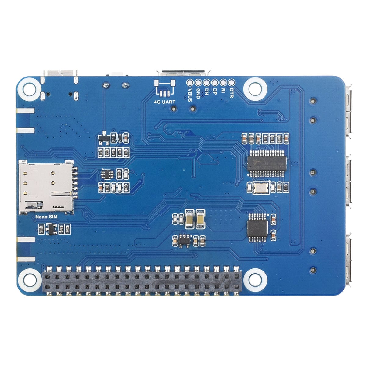 SIM7670G LTE Cat-1/GNSS HAT for Raspberry Pi