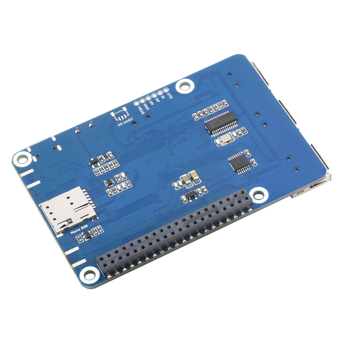 SIM7670G LTE Cat-1/GNSS HAT for Raspberry Pi
