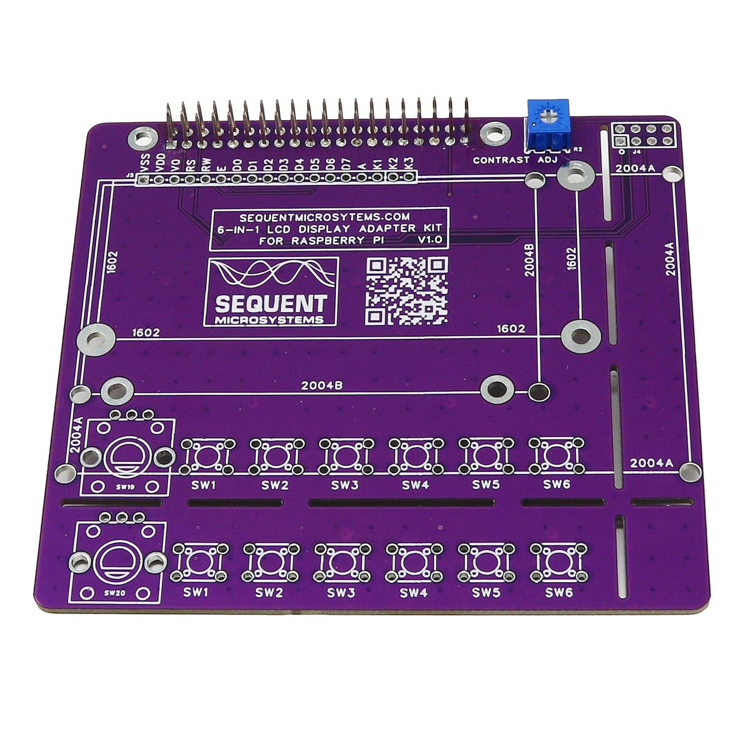 Six-in-one LCD Adapter Kit for Raspberry Pi