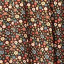 Smak Parlour Brown & Multicolor Floral Sweet Talk Flare Skirt