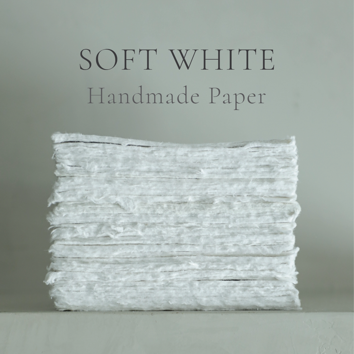 Soft White Handmade Paper