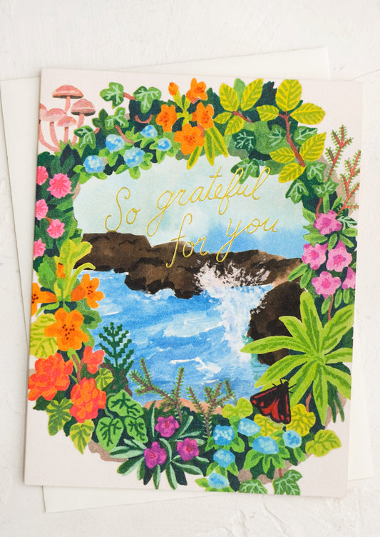 So Grateful For You Card