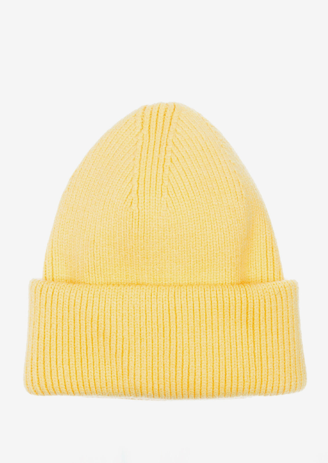 Solid Ribbed Beanie