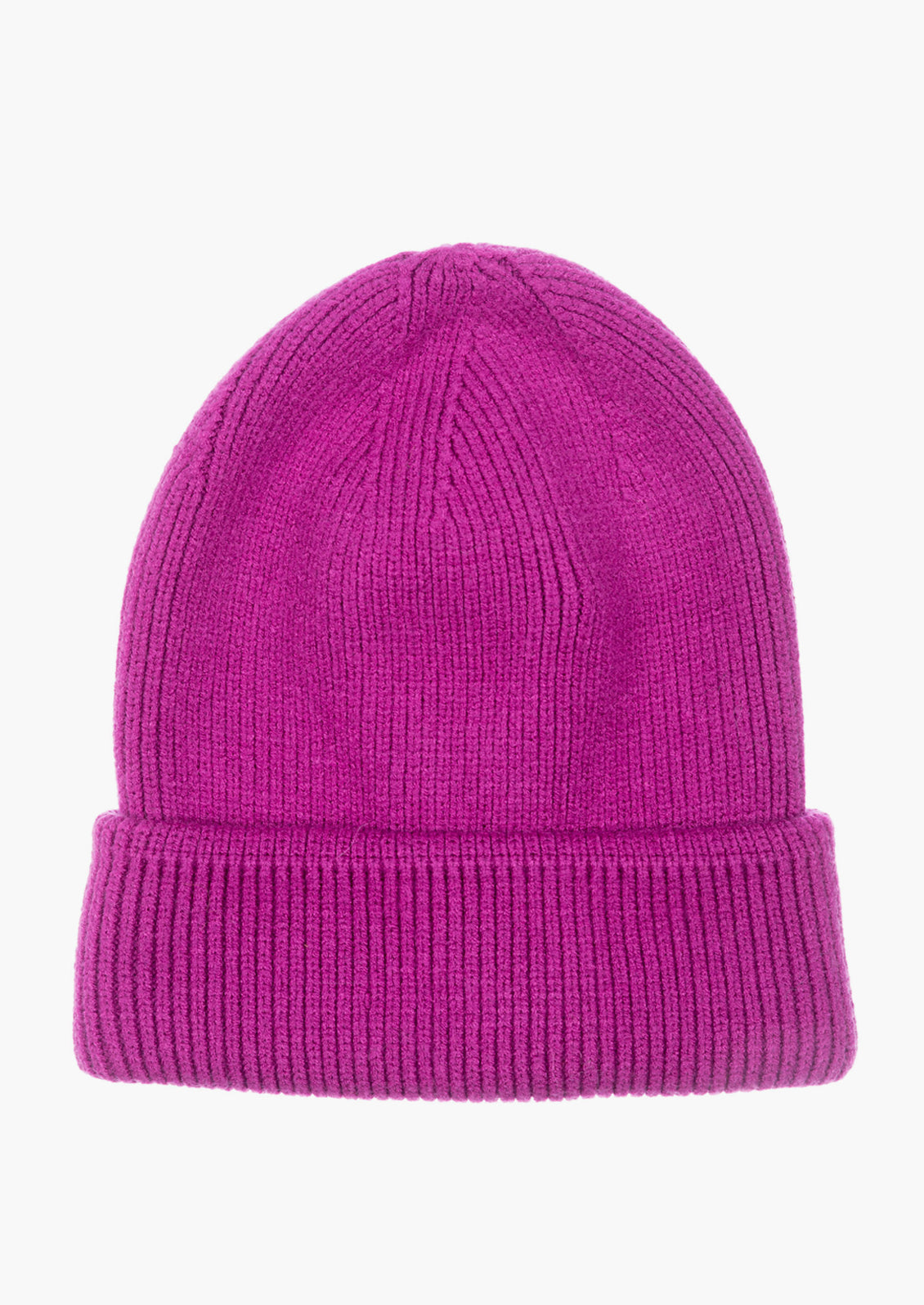 Solid Ribbed Beanie