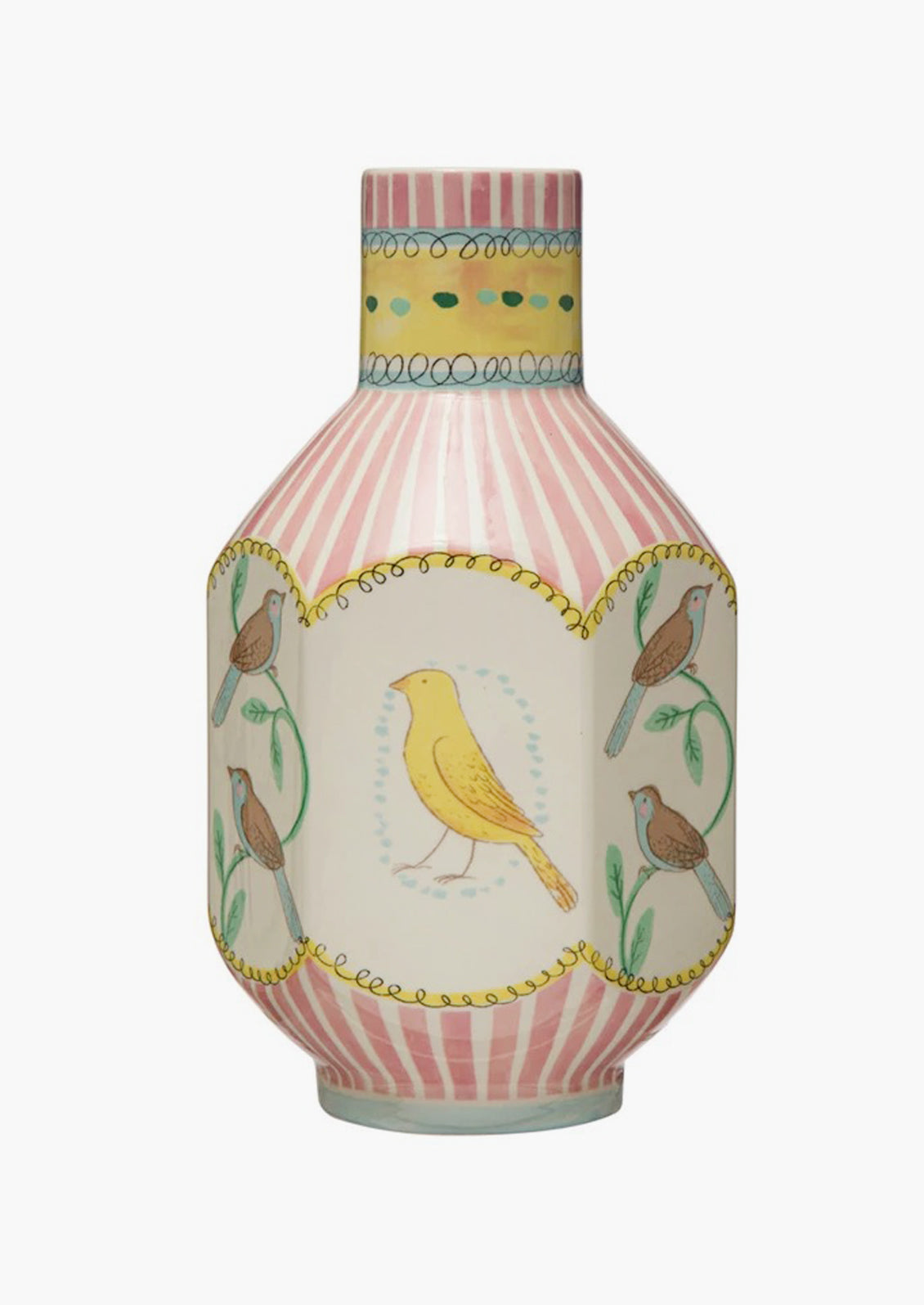 Songbird Ceramic Vase