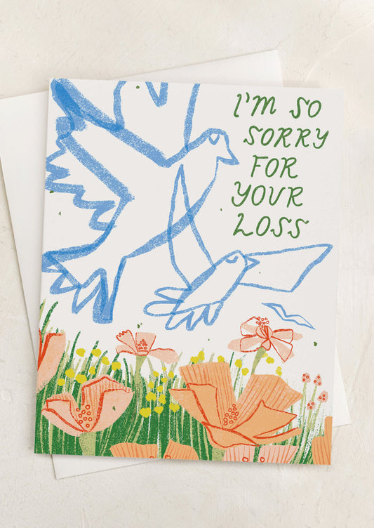 Peaceful Meadow Sympathy Card