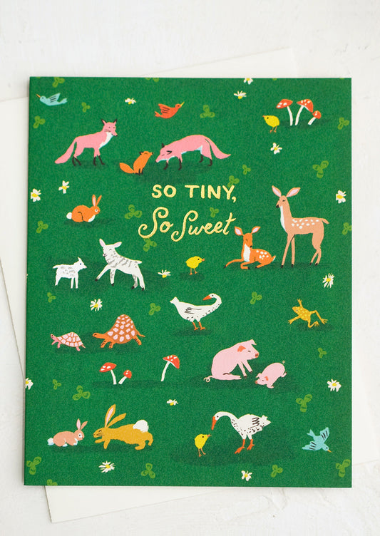 So Tiny So Sweet Card