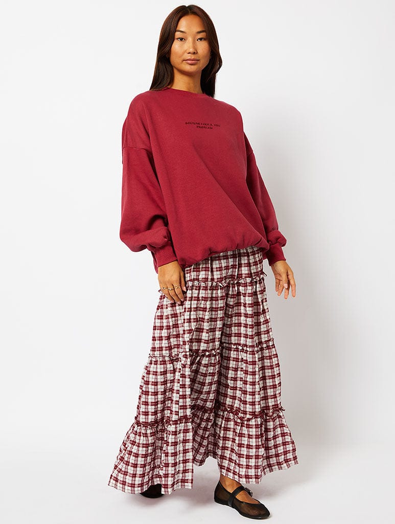 Sounds Like A You Problem Sweatshirt in Pink