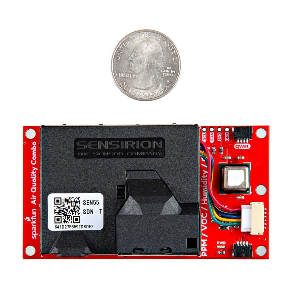 SparkFun Indoor Air Quality Combo Sensor - SCD41, SEN55 (Qwiic)