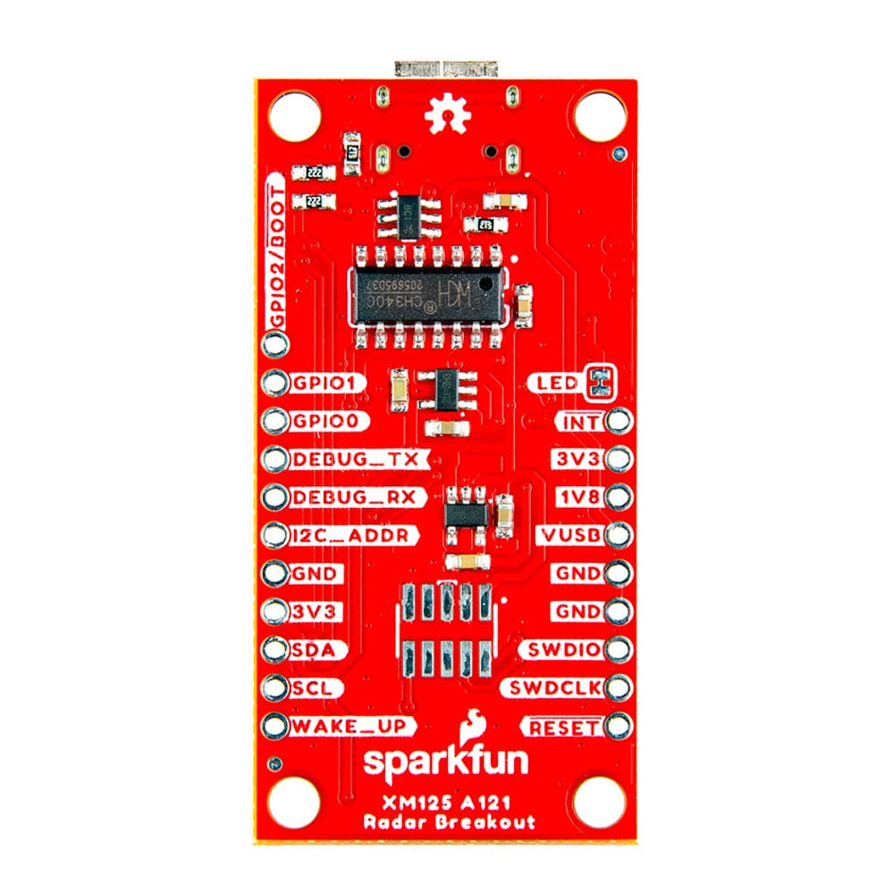 SparkFun Pulsed Coherent Radar Sensor - Acconeer XM125 (Qwiic)