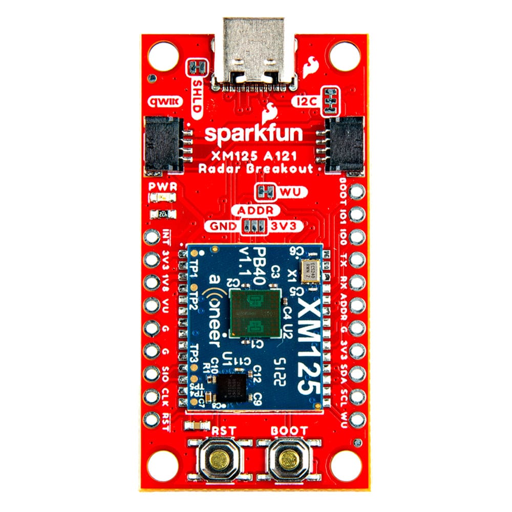 SparkFun Pulsed Coherent Radar Sensor - Acconeer XM125 (Qwiic)