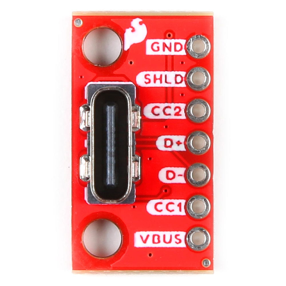 SparkFun USB-C Breakout - Vertical