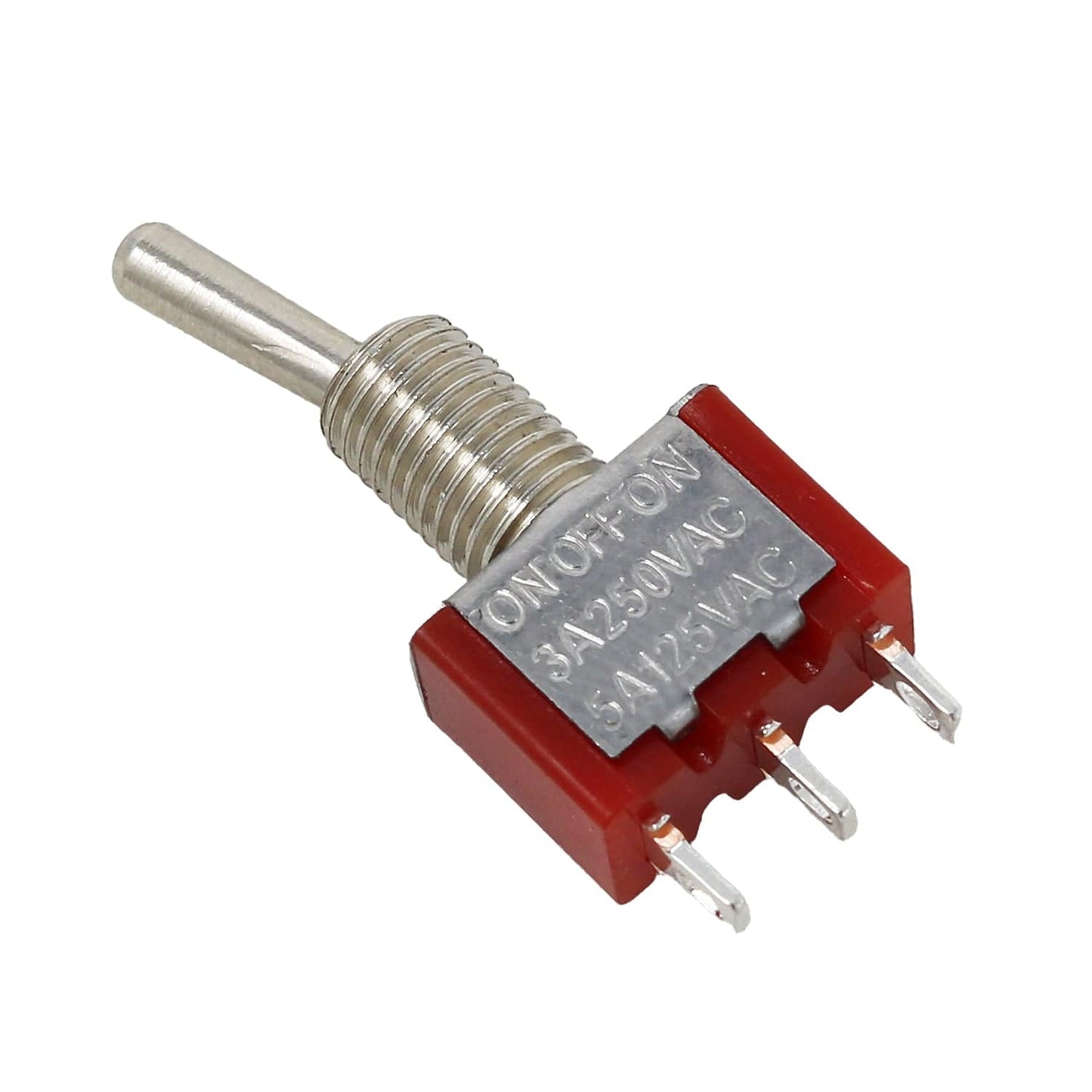SPDT ON-OFF-ON Latching Miniature Toggle Switch