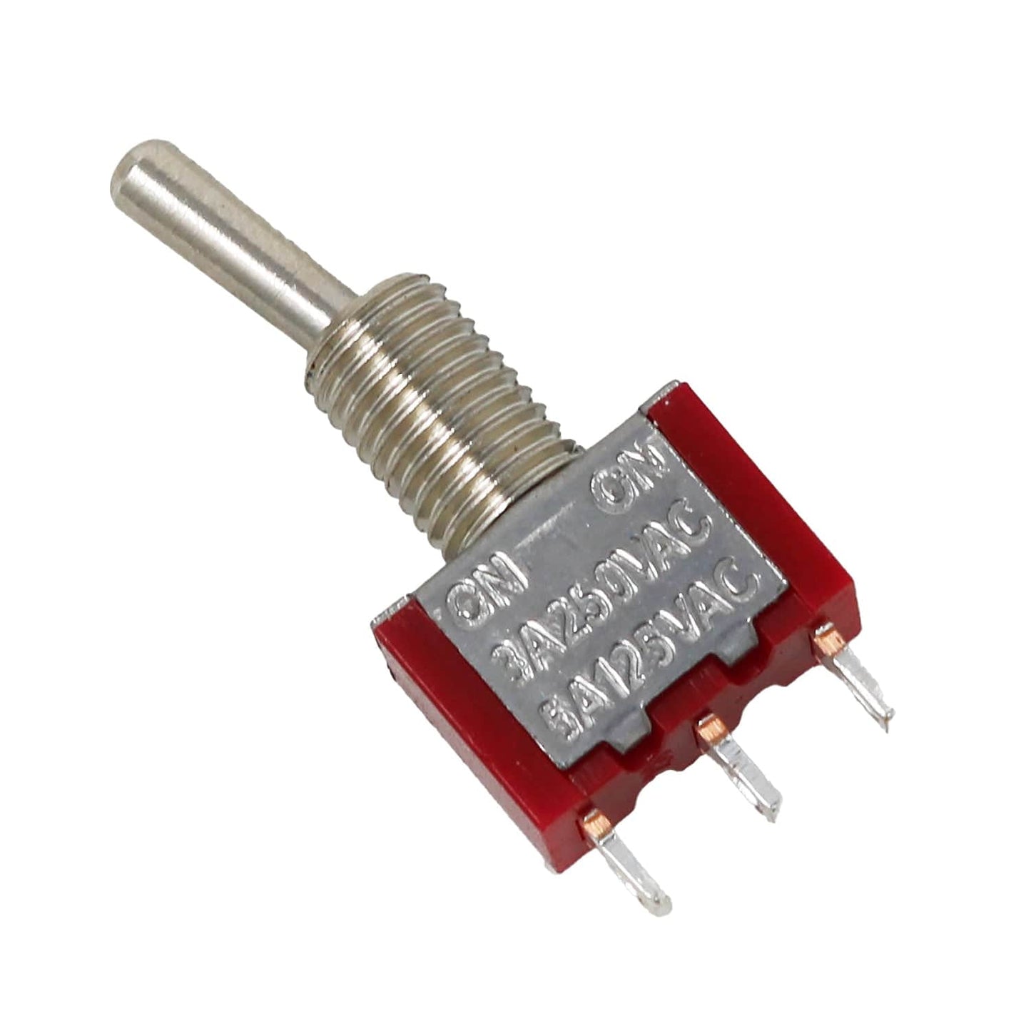 SPDT ON-(ON) Non-Latching Spring-Return Miniature Toggle Switch