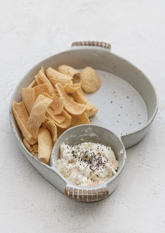 Speckled Chips & Dip Server