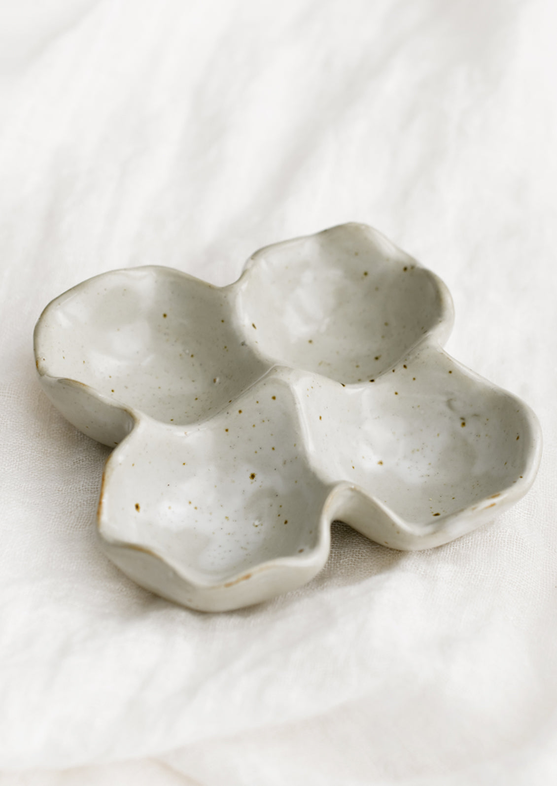 Speckled Ceramic Egg Holder