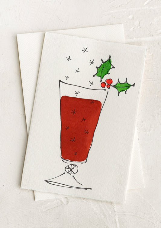 Spiced Rum Holiday Card