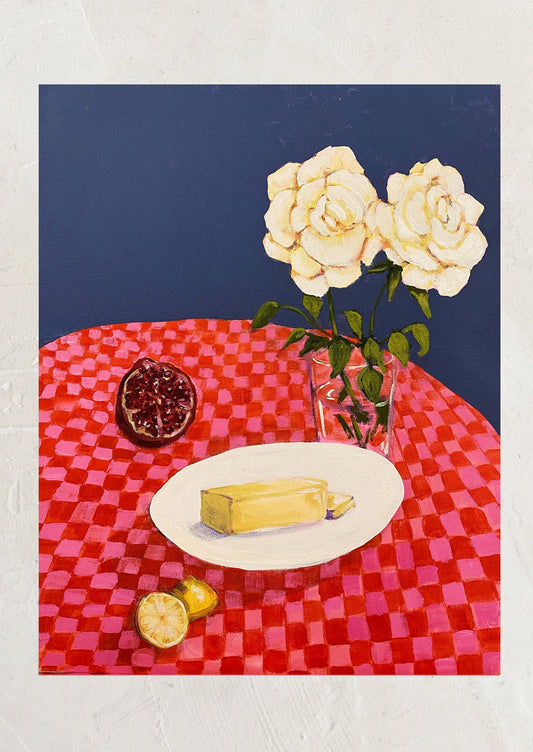 Still Life With Butter Print