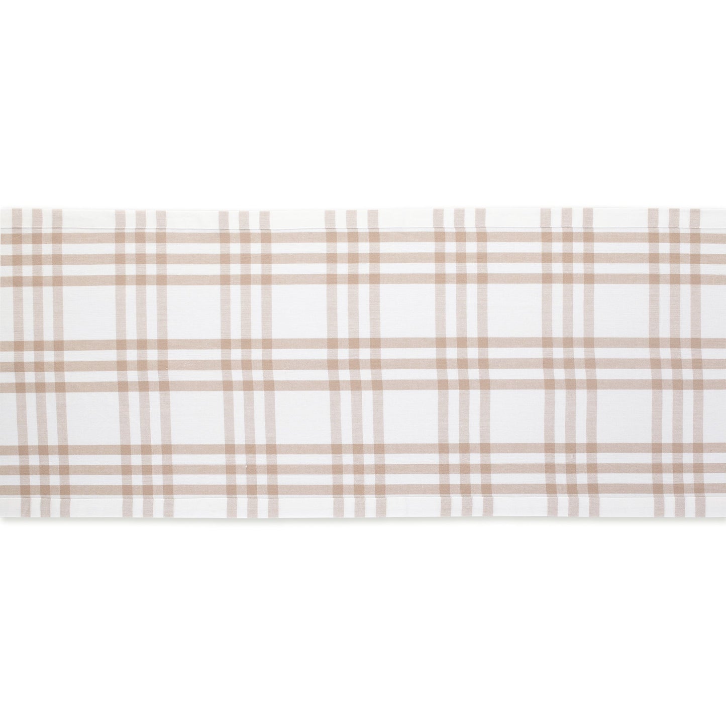 Stone Farm To Table Check 14"X72" Table Runner