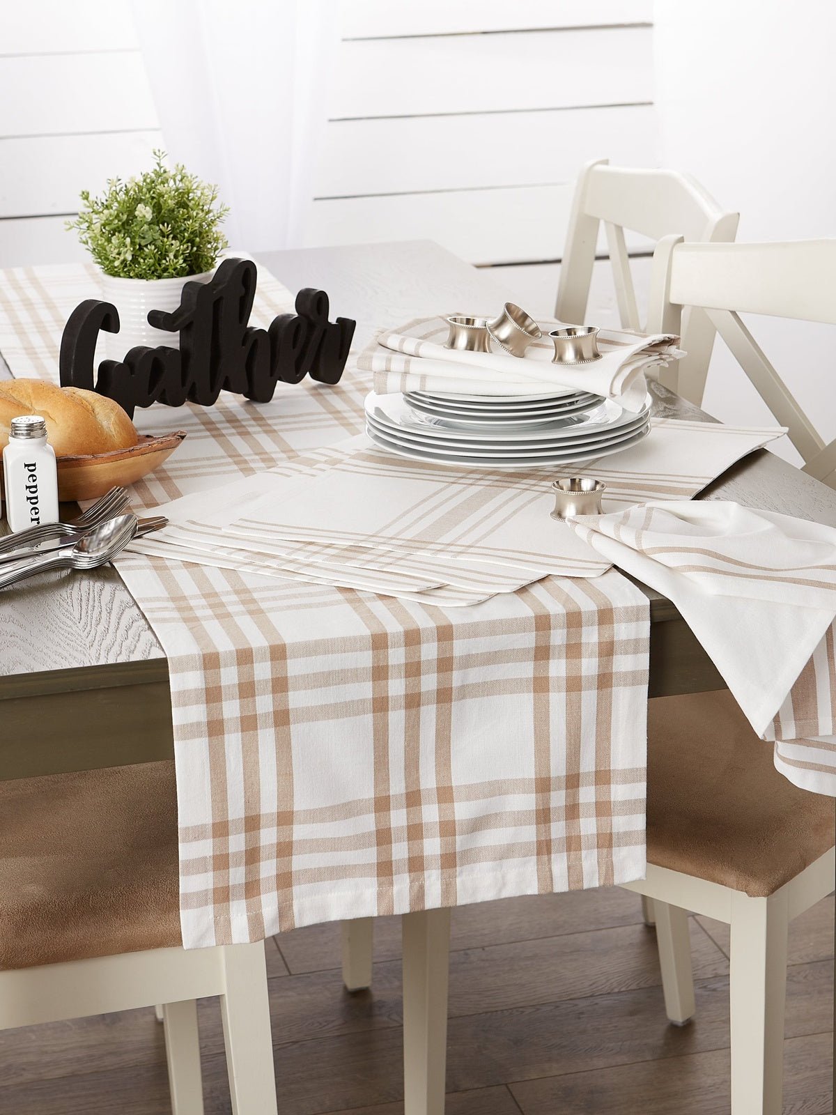 Stone Home Sweet Farmhouse Placemats, Set Of 6