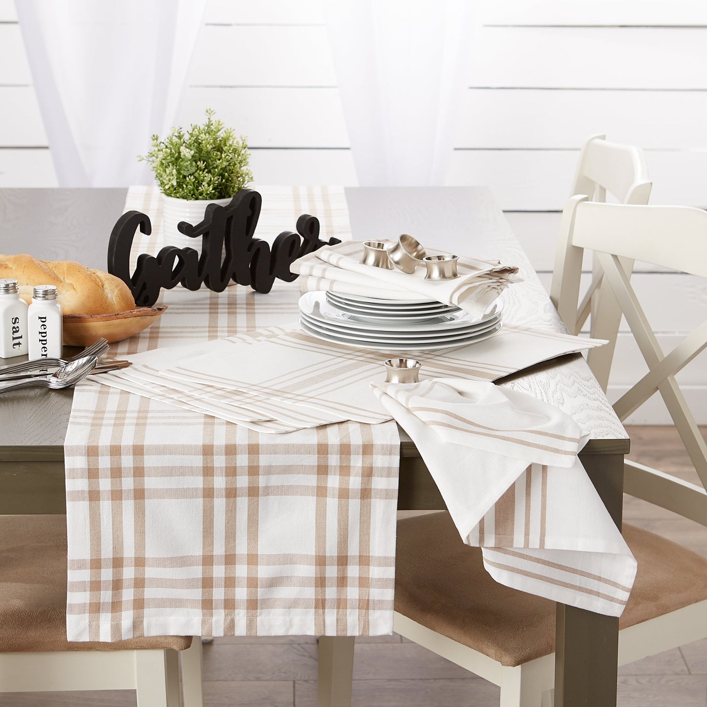 Stone Home Sweet Farmhouse Placemats, Set Of 6