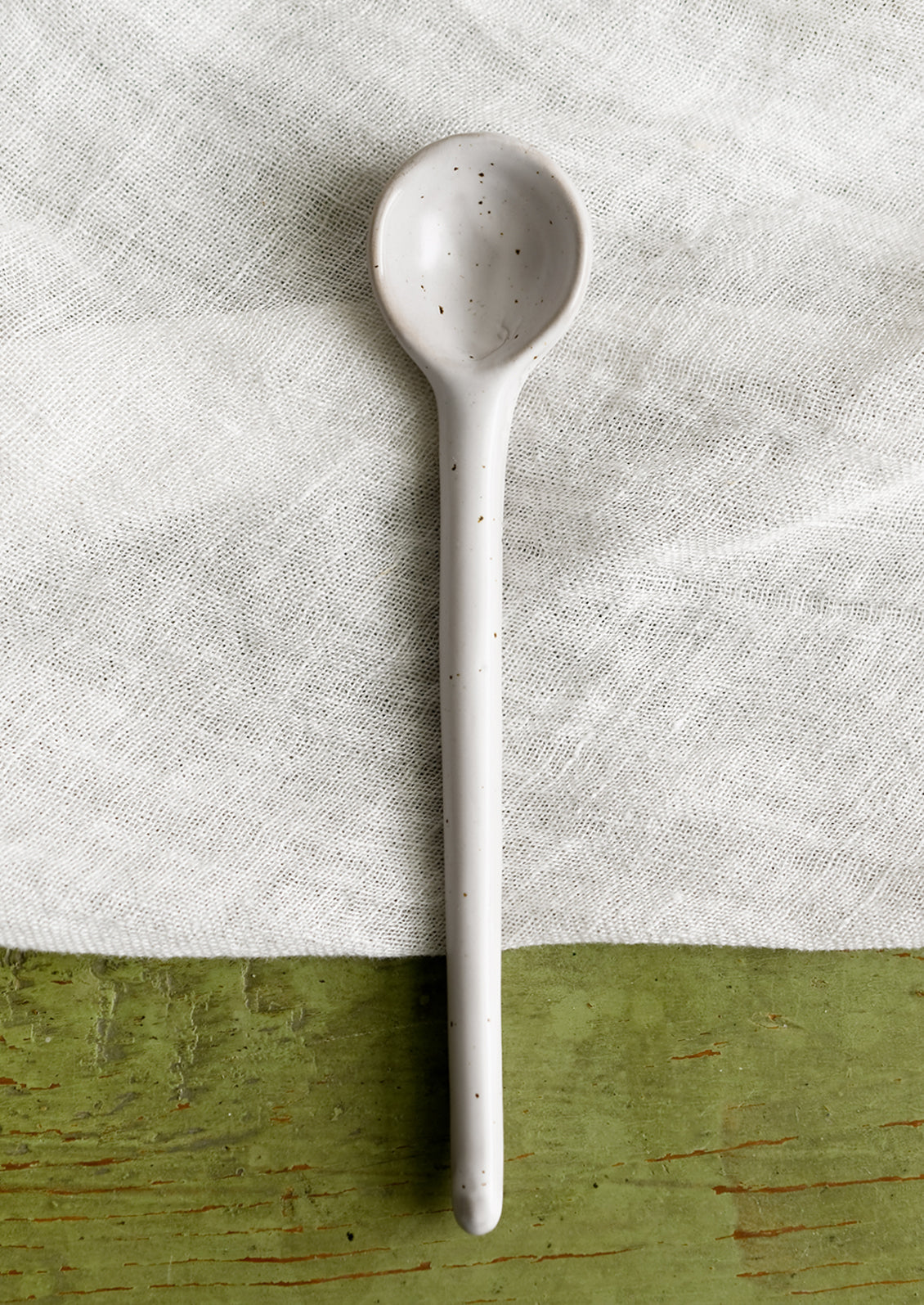 Speckled Ceramic Spoon